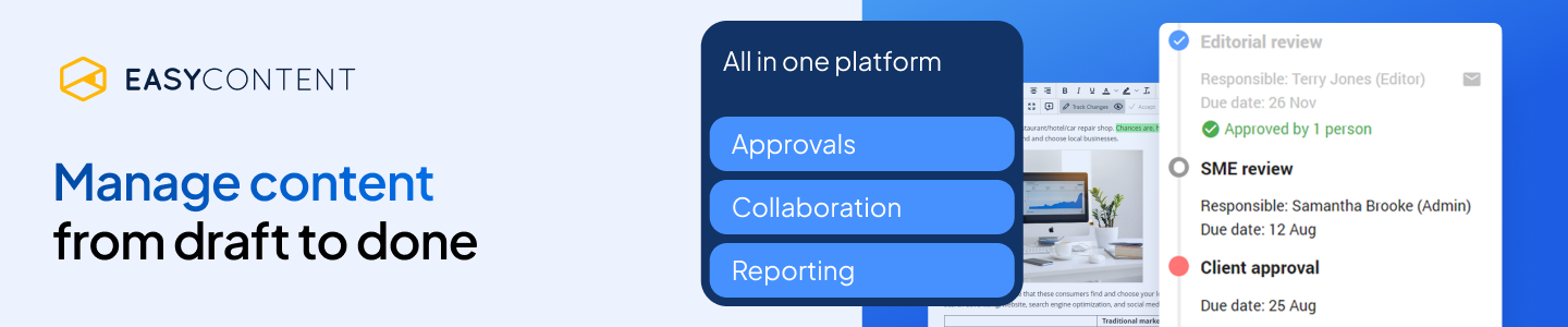 EasyContent - AI Content Creation and Workflow Platform