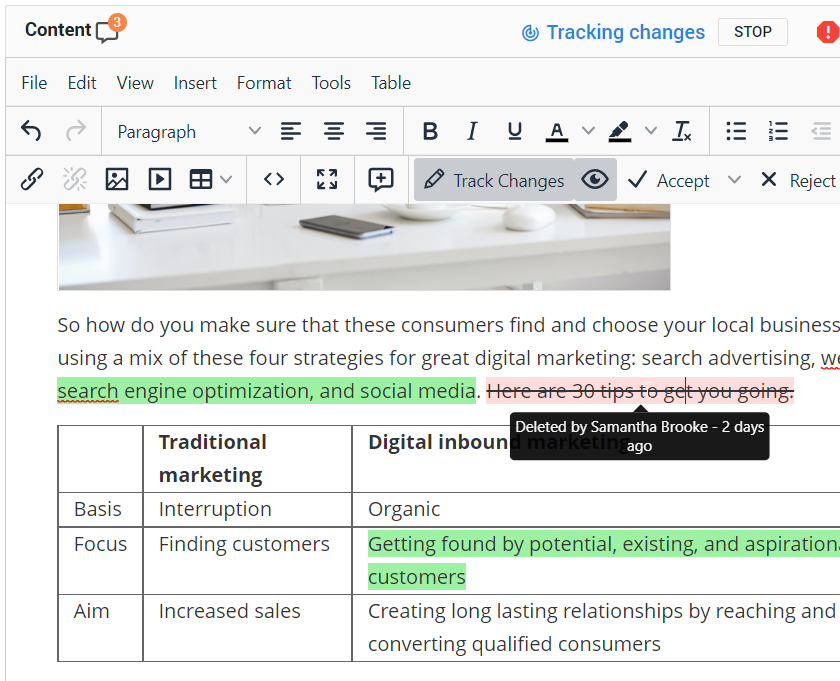 editor-change-tracking