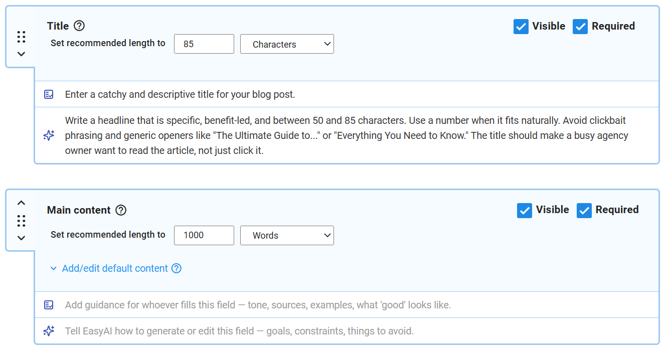 template-field-guidelines